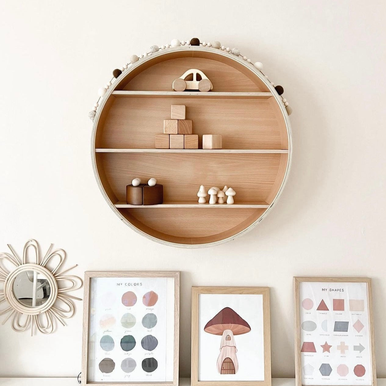 Round Shelf (55x55x12)