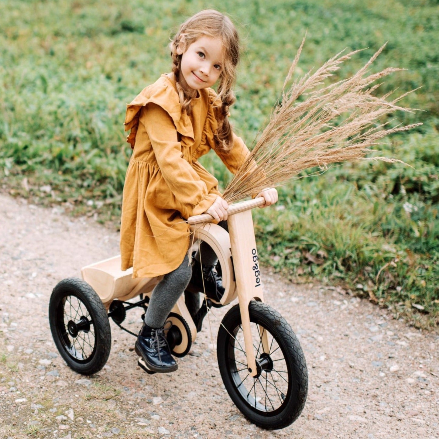 leg&go Tricycle Add-on, 2-4 Years, 14”/12”