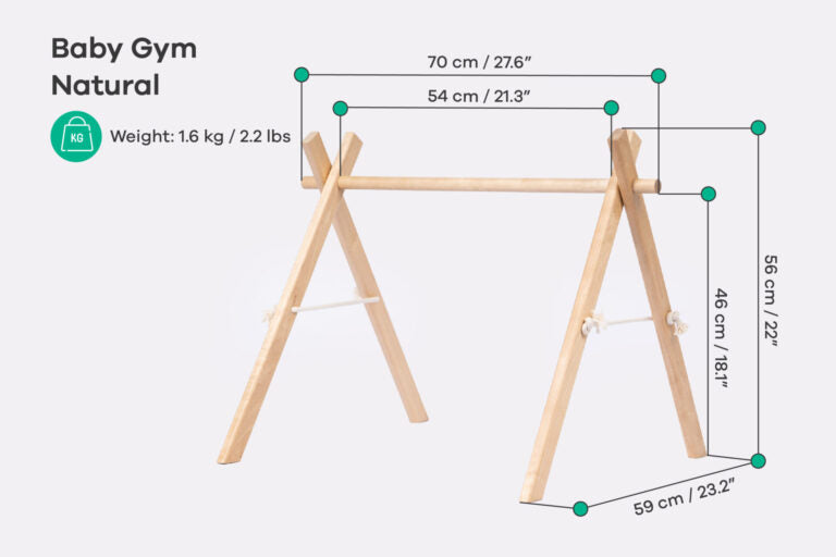 Wooden Baby Gym